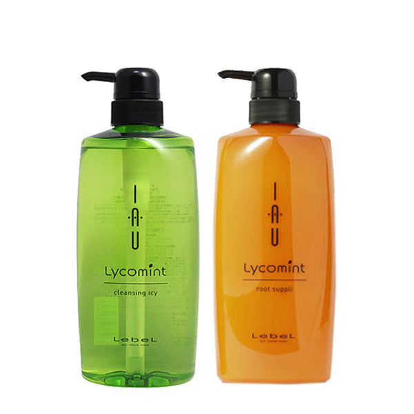 ルベル イオリコミント クレンジングicy&ルートサプリ 各600ml【美容室 専売品 ヘアケア シャンプー サロン ルベルコスメティック【クール】