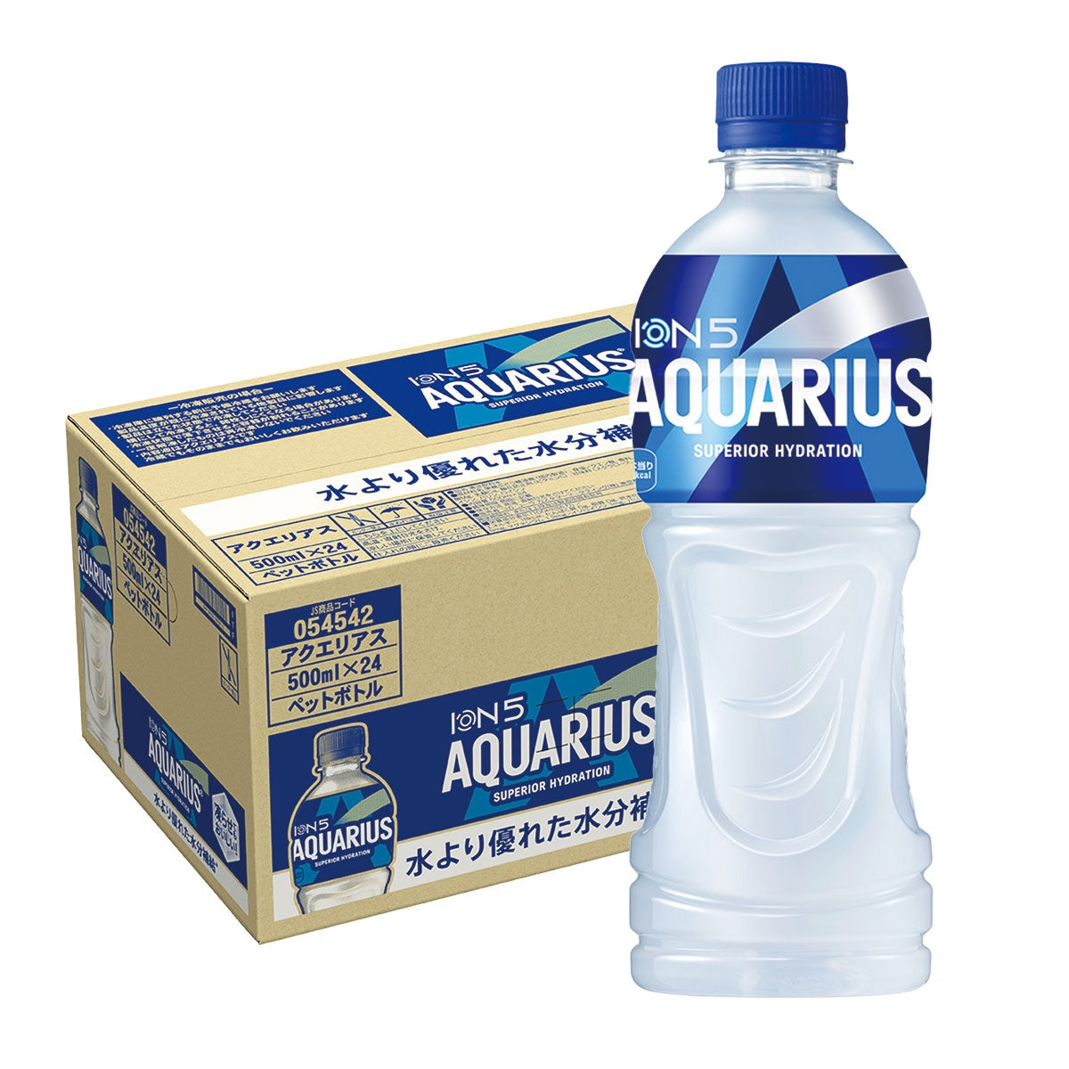 【送料無料】【冷凍兼用】 コカ コーラ アクエリアス 500ml×1ケース/24本