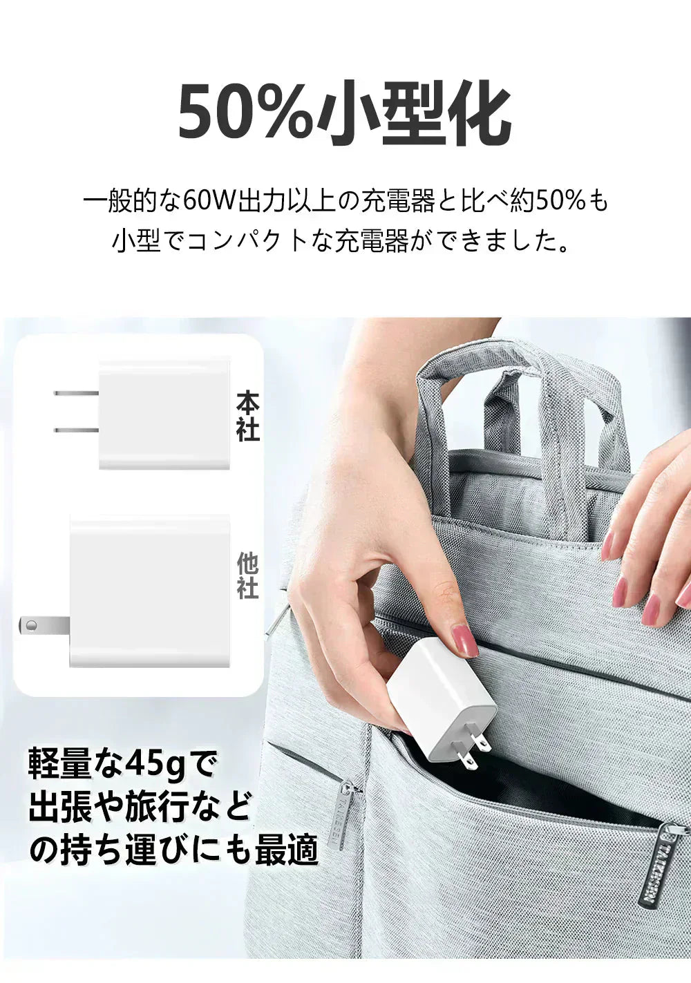 【店長大暴走!爆安秒殺セール!】★30分で60%まで充電★温度管理機能付き iPhone 充電器 ACアダプター Type-C 充電器 typeC-typeCのケーブル付き 純正 タイプc コンセント pd 充電器 20w PSE認証 急速充電 usb-c アダプター Android充電器
