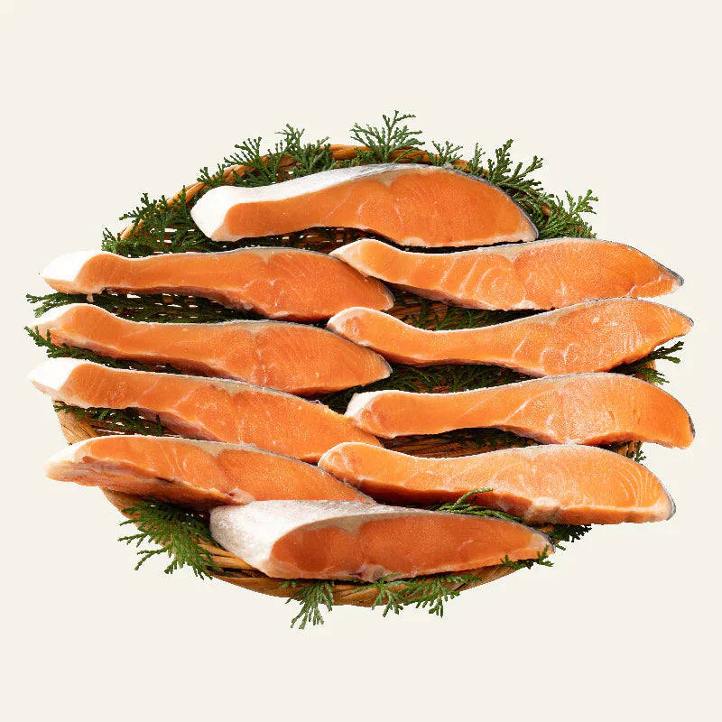 銀鮭 切り身 1kg 肉厚 10切れ 加熱用 鮭