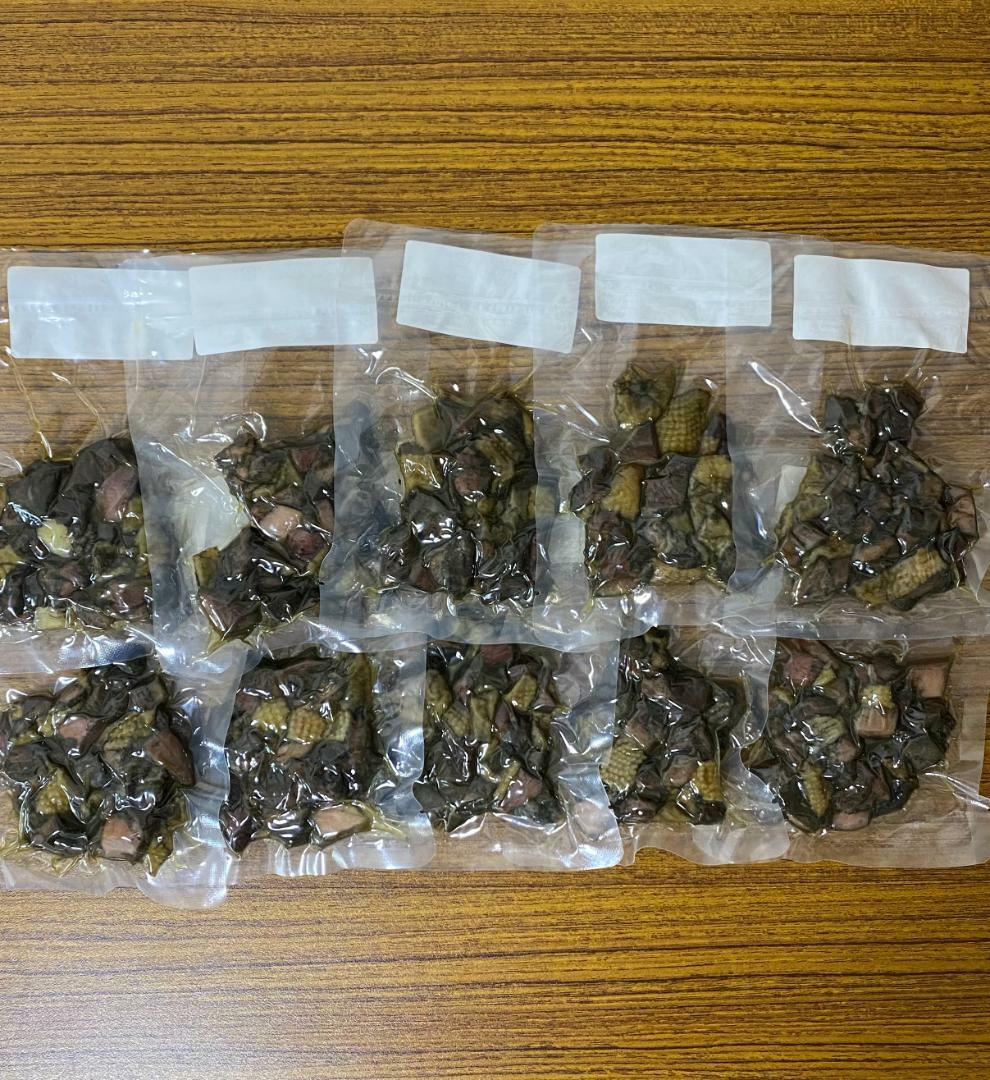 鹿児島県産鶏 鶏の炭火焼 2パック(80g×2パック)