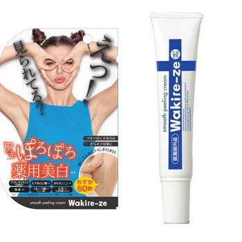 薬用ワキレーゼ スムースピーリングクリーム【ワキ用 黒ずみ ポツポツ 角質 薬用美白 ピーリング 60秒でポロポロ 簡単ケア】医薬部外品 ワキ ワキ用 黒ずみ ポツポツ 薬用ワキレーゼ スムースピーリングクリーム 角質 薬用 美白 ピーリング 60秒で ポロポロ 簡単ケア わき ワキ 脇 夏 ボディケア ワキの汚れ 落とす ポロポロ