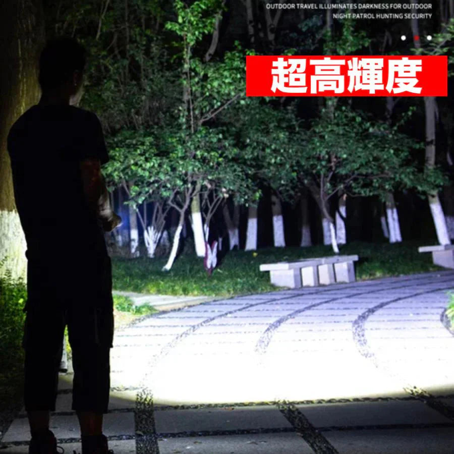 懐中電灯 LED 充電式 強力 LEDライト ハンディライト ズーム機能 フラッシュライト 充電式 強力 多モード 小型 軍用 作業灯 停電 爆光 防災グッズ防水