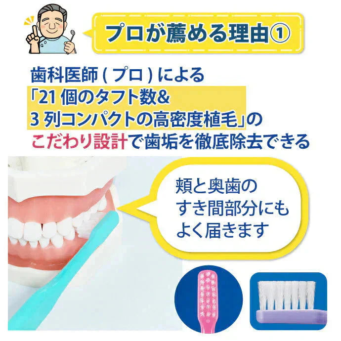 歯ブラシ Ci PRO / Sやわらかめ / 20本セット【Ci メディカル 歯ブラシ】【メール便送料無料】