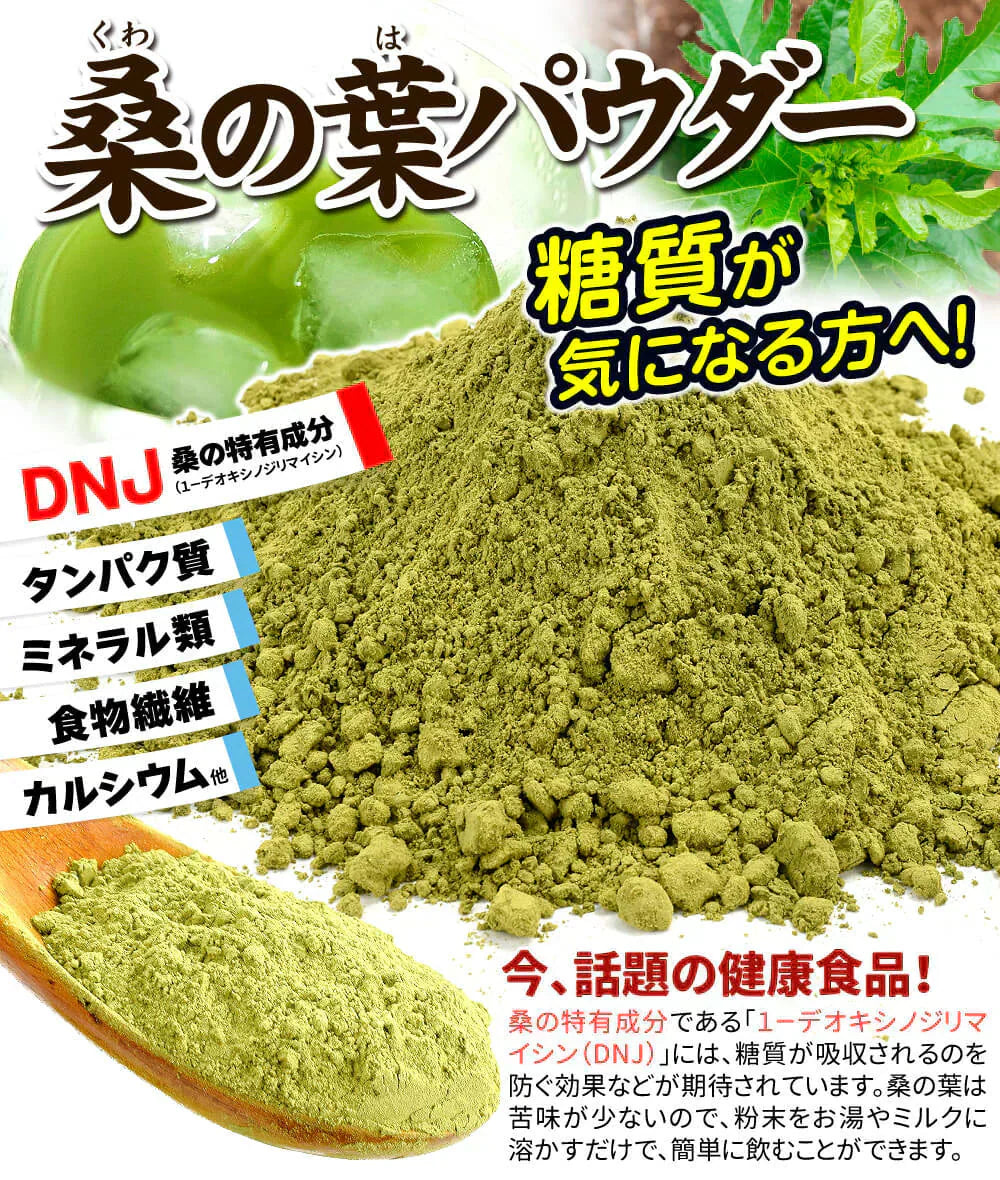 インド産 桑の葉パウダー 100g×1袋