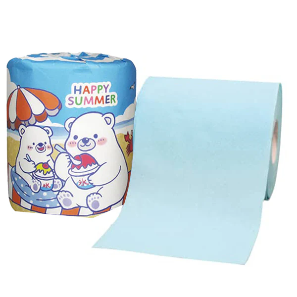 トイレットペーパー HAPPY SUMMER 個包装100個 ダブル30m