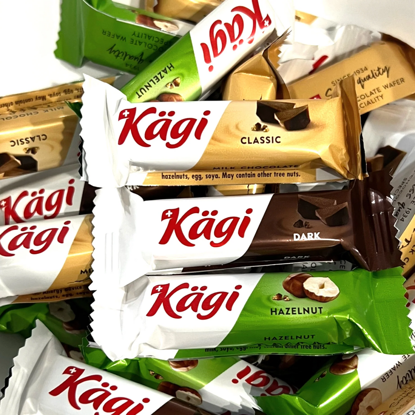 カーギ KAGI スイス チョコレート ウエハース 500g (食品KAGI500)ウェハース チョコレート チョコ スイーツ お菓子 ※