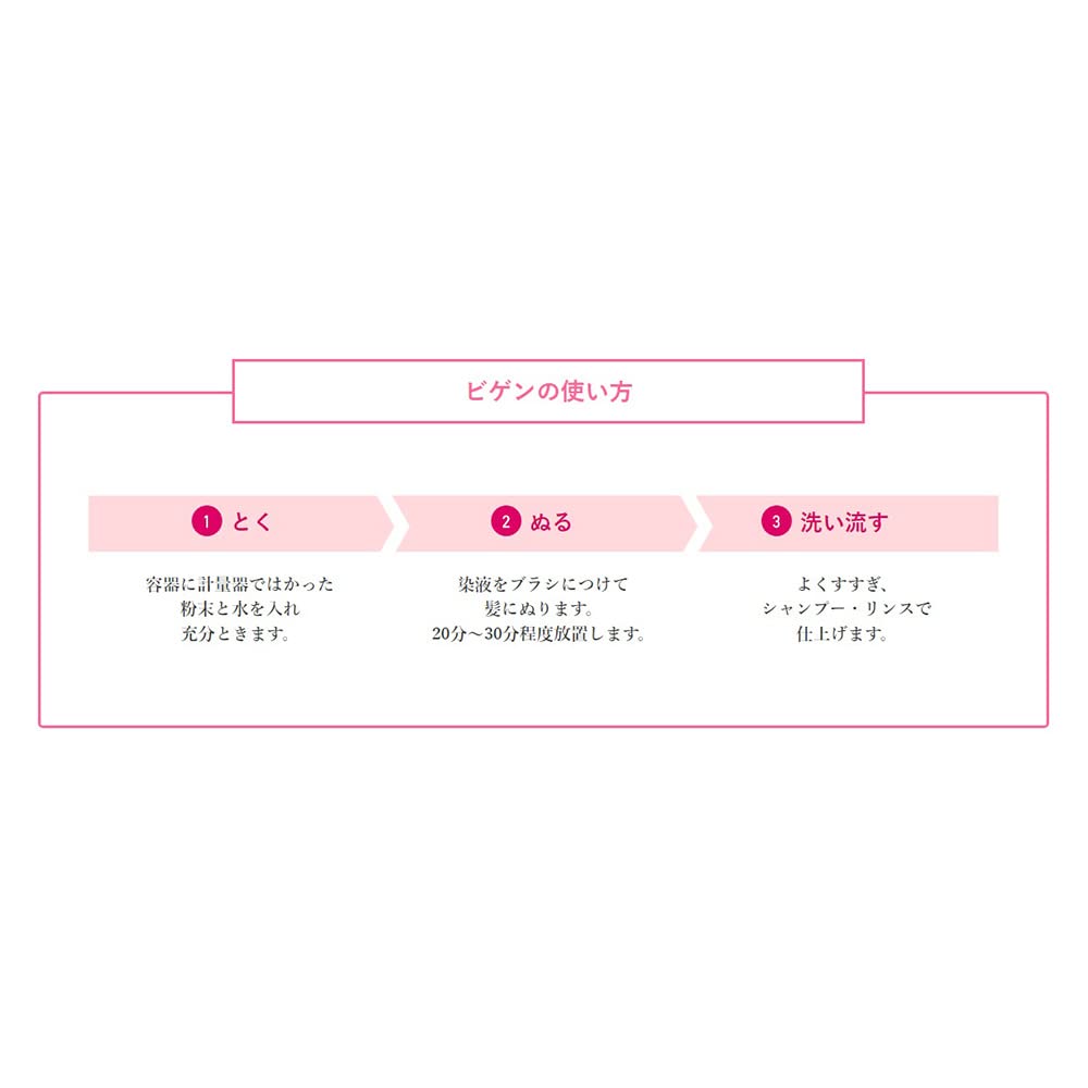 ビゲン A 黒色 容量6G ホーユー ヘアカラー・白髪用