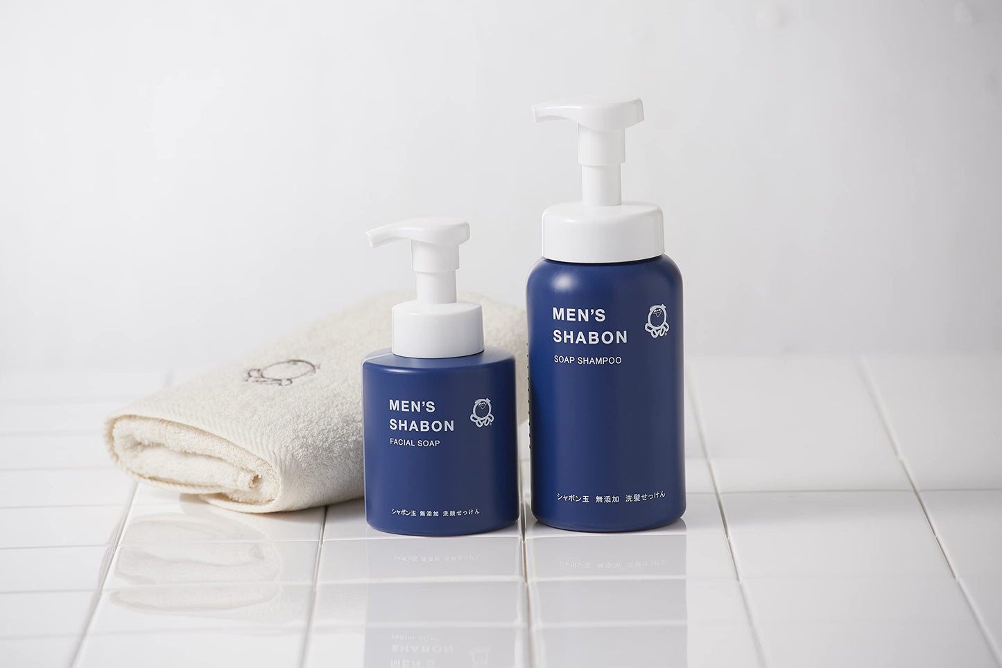 メンズシャボンソープシャンプー本体 容量520ML シャボン玉販売 化粧品