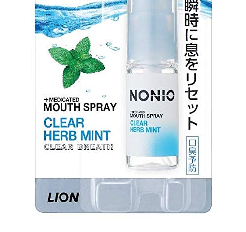 【まとめ買い】NONIO(ノニオ) マウススプレー クリアハーブミント 容量5ML×6点セット ライオン マウスウォッシュ