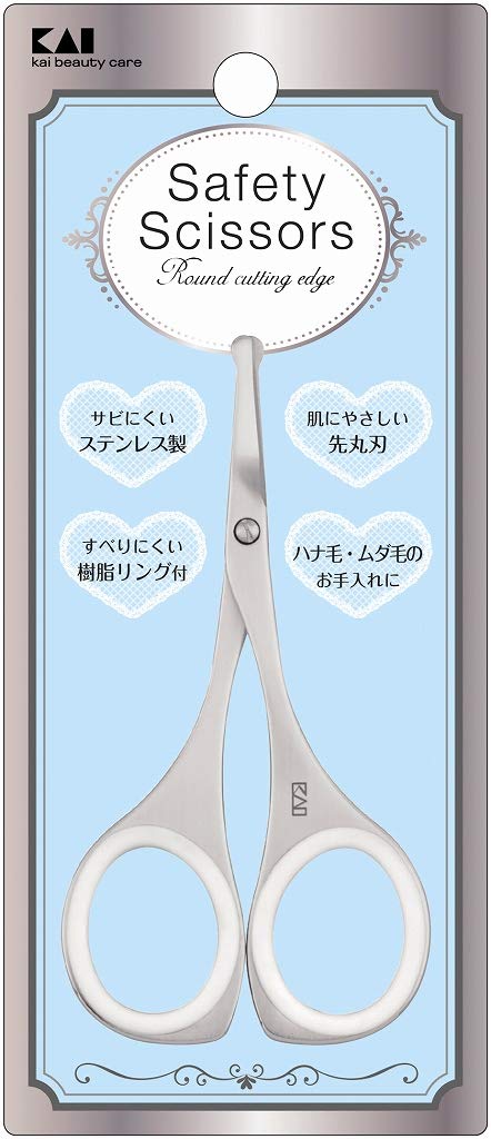 【まとめ買い】KQ3114セーフティハサミ樹脂リング付 容量1本×12点セット 貝印 ボディケア