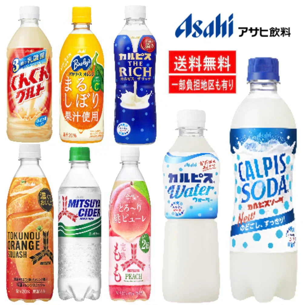【大阪生まれミックスジュース入り】アサヒ飲料 VS キリンVS サンガリア 三大メーカードリンク 24種 果汁・乳酸菌・炭酸・健康・乳酸飲料 カルピス サイダー 午後の紅茶 プラズマ乳酸菌 ドデカミン バヤリス