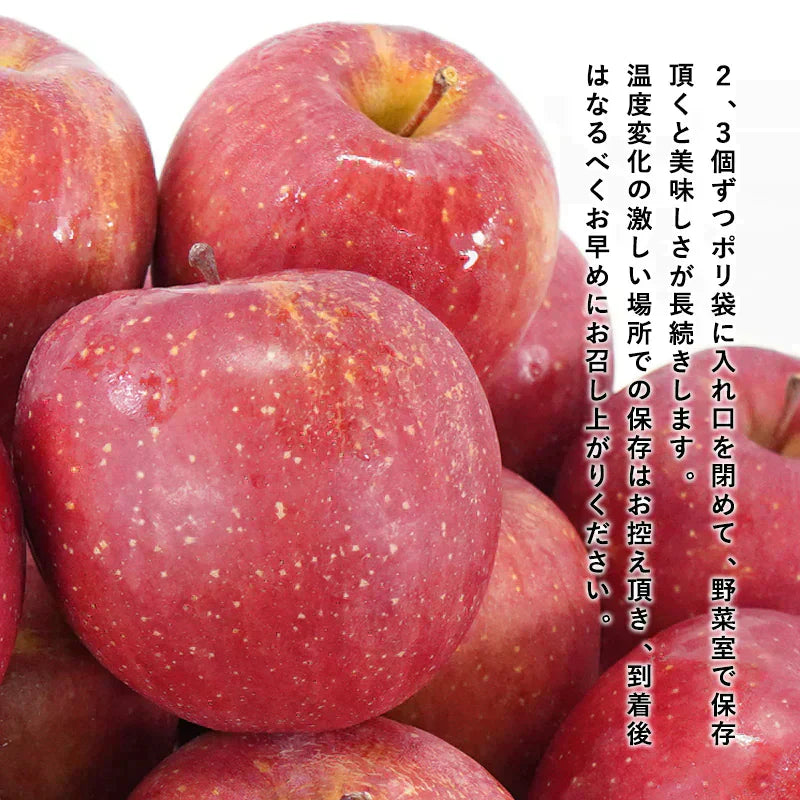 【予約受付中!】青森県産 訳あり サンふじ 3kg 数量限定! 家庭用 青森  りんご 林檎 ふじ 果物 フルーツ 送料無料 ks