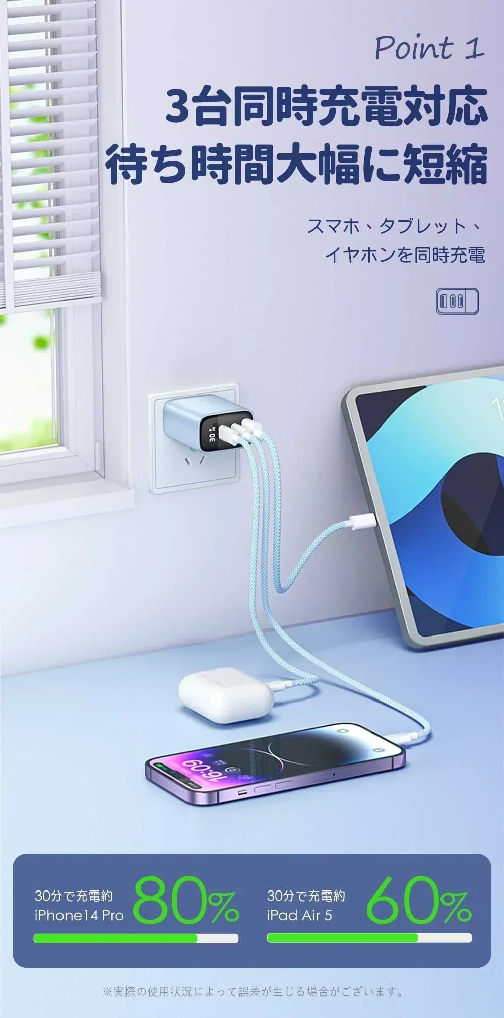 【PSE認証取得】ブルーフォグ\ Type-C to Type-C 充電ケーブル付き/30W 充電器 急速充電器 iphone16対応 typec コンセント ACアダプター Android充電器 PD急速充電器 充電器 AC充電器 高速充電 type-cケーブル スマホ充電器 iPhone充電器 低温保護機能 防火カバー 充電器