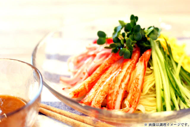 冷やし中華  胡麻だれ2人前 冷麺 冷し中華ゴマダレ 本場九州 お試しセット ご当地 メール便 保存食 非常食 まとめ買い お取り寄せ