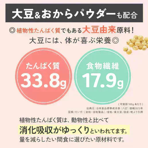 大麦粉使用の豆乳おからクッキー 500g 送料無料
