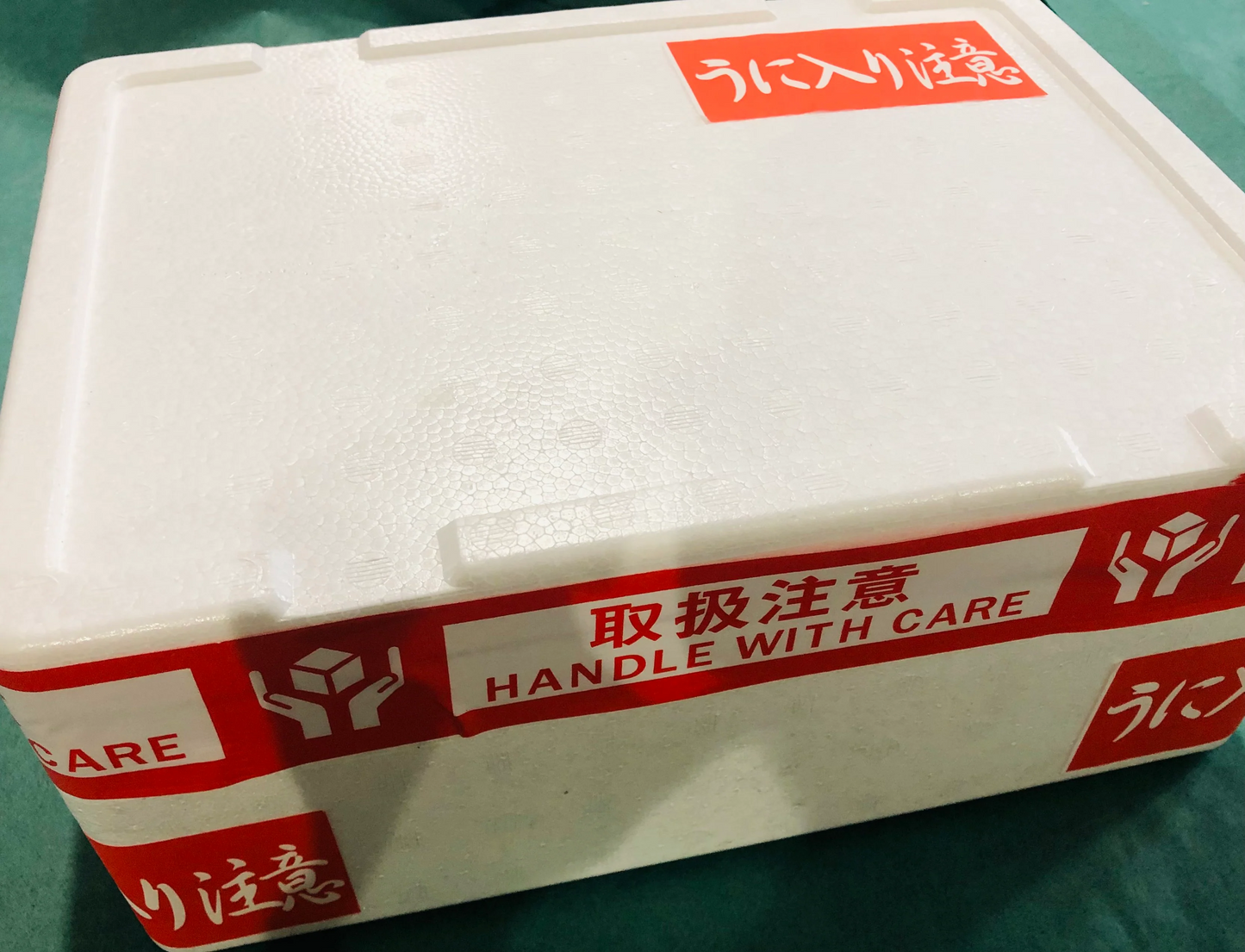 毎日吟選! 赤ウニ 220g バラ Bランク 弁当箱 エゾバフンウニ
