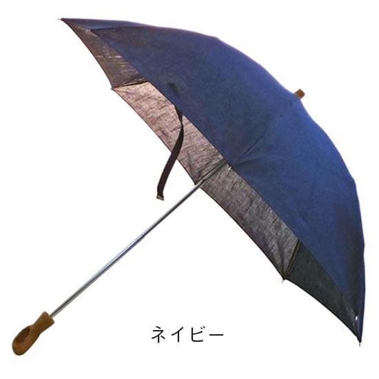傘 日本製 折りたたみ 高級 高品質 傘インディアンヘッド カラフル ネイビー 晴雨兼用 パラソル UV加工