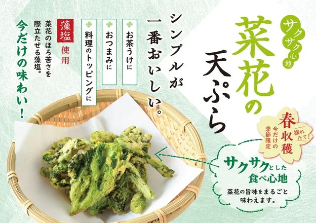 菜花のてんぷらチップス 37g×2袋 お菓子 駄菓子 非常食 乾杯 家飲み ネコポス
