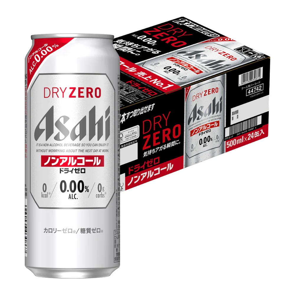 アサヒ ドライゼロ 500ml×1ケース/24本