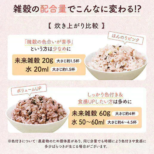 完全国産100% 未来雑穀21(マンナン無添加) 400g