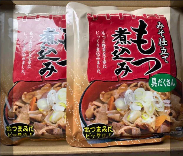 みそ仕立て もつ煮込み500g×2