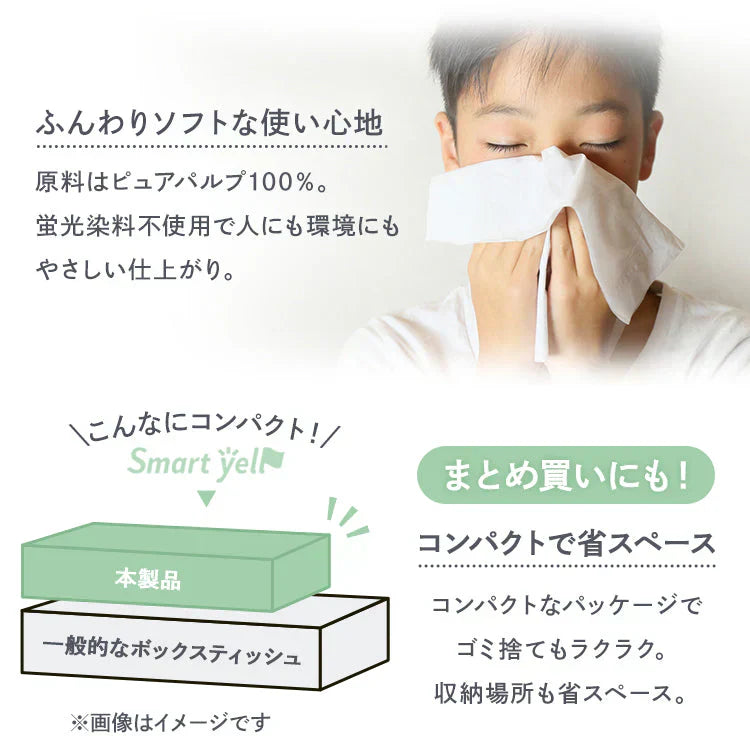【40パック】 ティッシュ ソフトパック 300枚 (150組) 5パック×8個 ティッシュ 箱なし 大容量 お得パック 業務用 備蓄 家庭用 日用消耗品 日用品 セット ティッシュペーパー ティシュ―