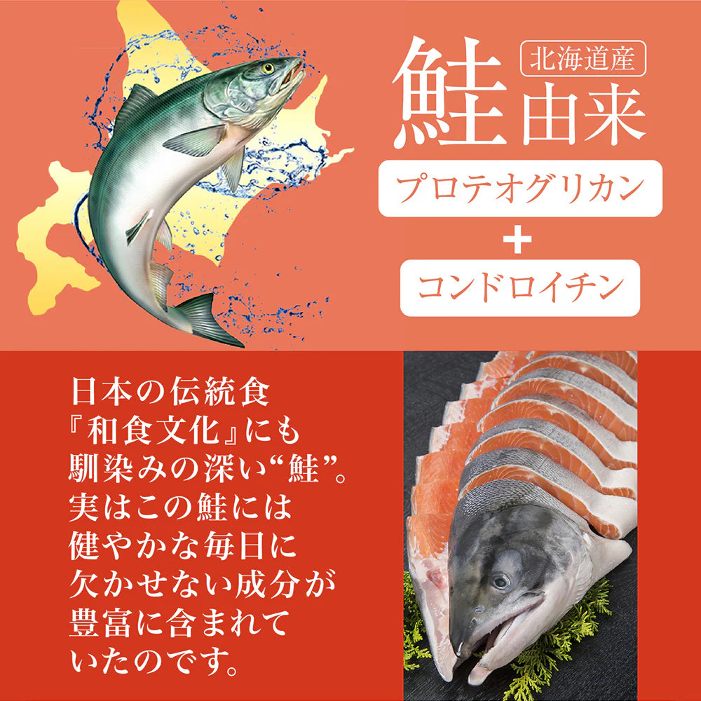 鮭由来コンドロイチン配合 グルコサミン MSM 2型コラーゲン《約3ヶ月分》サプリ サプリメント 健康 デジタルケア プロテオグリカン コンドロイチン グルコ