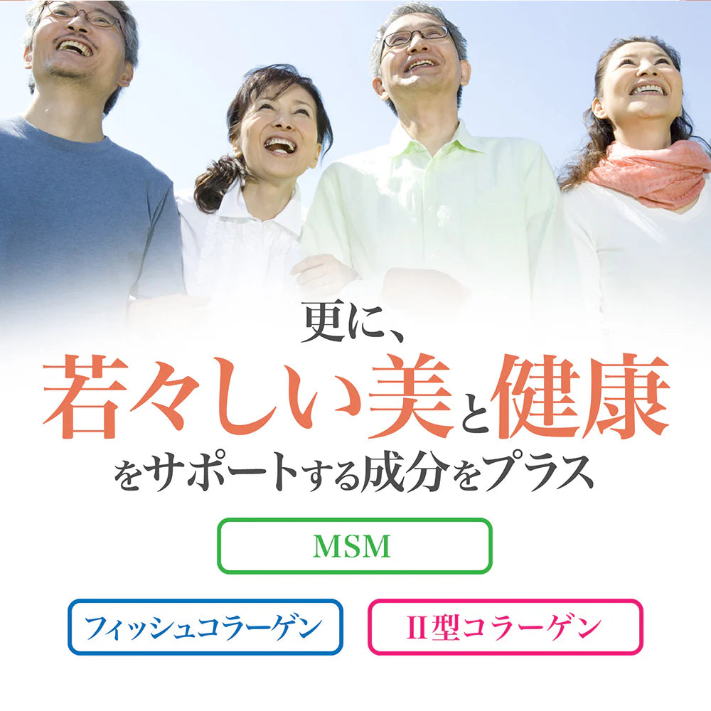 鮭由来コンドロイチン配合 グルコサミン MSM 2型コラーゲン《約3ヶ月分》サプリ サプリメント 健康 デジタルケア プロテオグリカン コンドロイチン グルコ