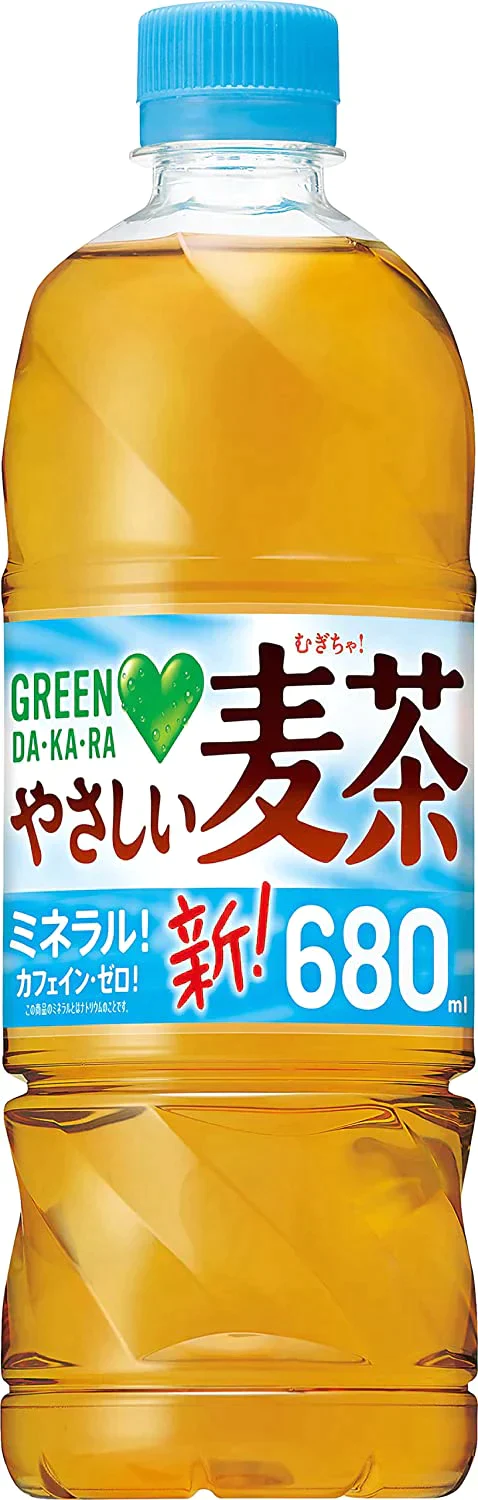 【送料無料】サントリー GREEN DA・KA・RA(グリーンダカラ) やさしい麦茶 680ml×24本