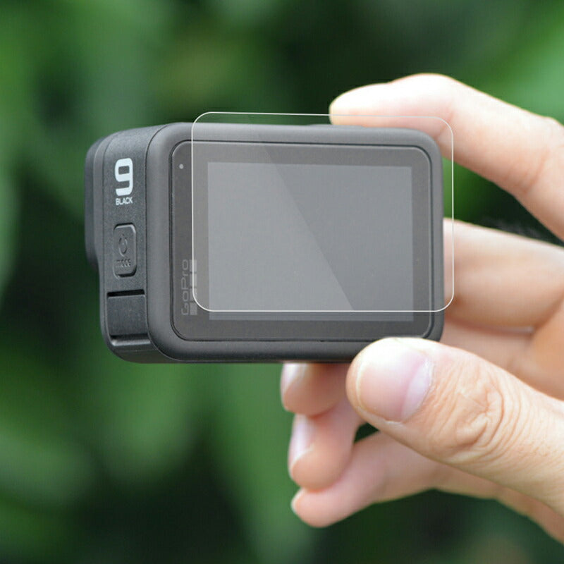 GoPro9 用 9H液晶保護 強化ガラスフィルム カメラレンズフィルム 保護シート 気泡ゼロ 貼りやすい スクリーン+レンズ用 汚れとホコリと傷を防ぐ 3枚セット