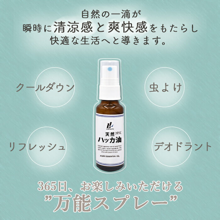 ハッカ油 スプレー (30ml)
