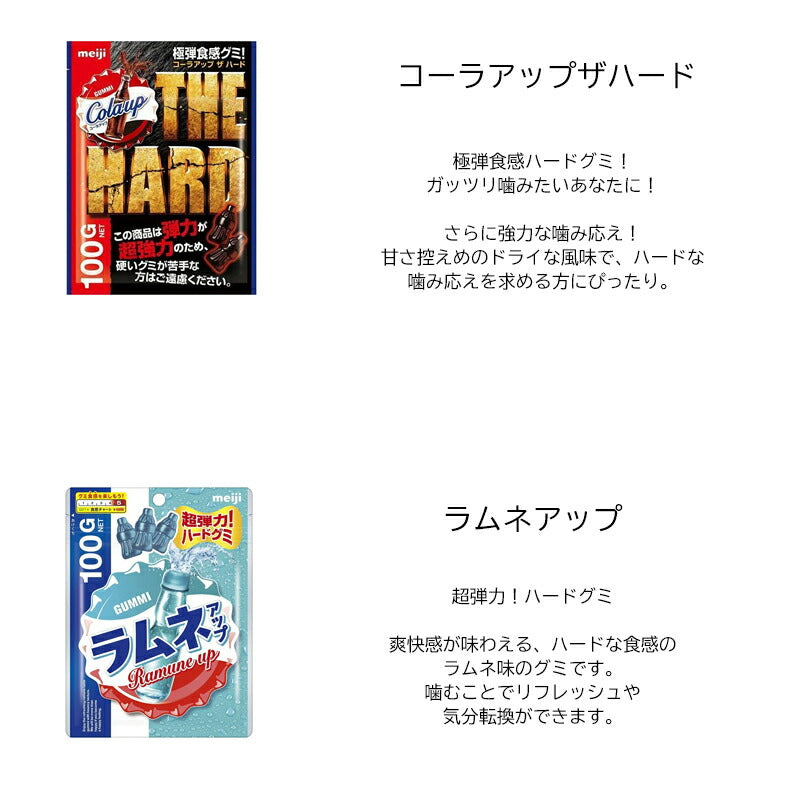【送料無料】コーラアップシリーズ 4種×各2( 梅干しアップ コーラアップ ラムネアップ コーラアップザハード )計8個セット