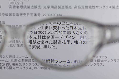【ブラウン1.6倍】医療機器 拡大鏡 メガネ型拡大鏡ファインミニ ブルー光線カット メガネ型 眼鏡型 老眼鏡 紫外線カット