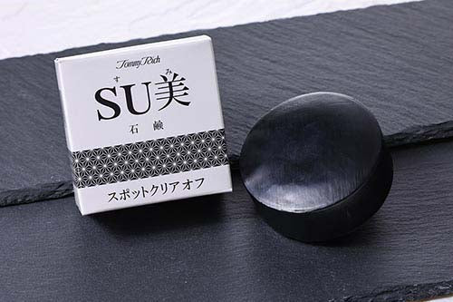 洗顔石鹸 せっけん 固形 毛穴 酵素 酵素洗顔 黒ずみ いちご鼻 毛穴ケア 毛穴対策 シミ 保湿 角質ケア / トミーリッチ スポットクリアオフSU美ソープ