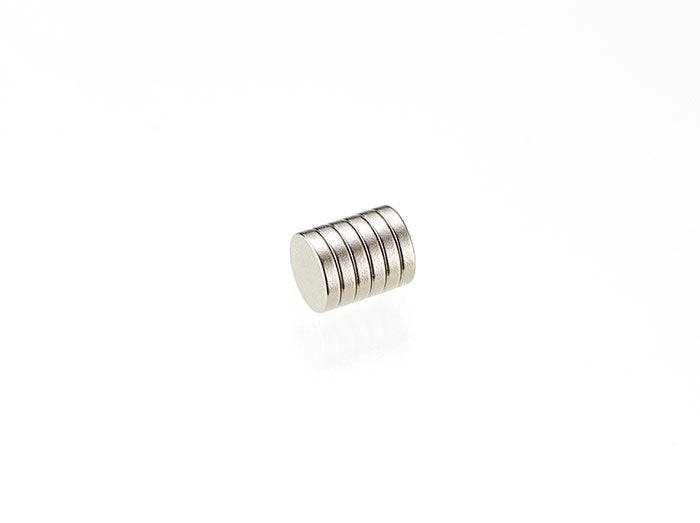 マグネットピアス レディース 5ペア セット6mm シンプル ストーン 磁石 ノンホールピアス イヤリング フェイクピアス