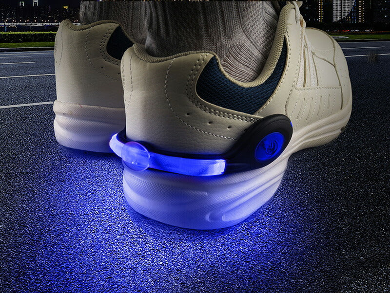 ランニング ライト usb 充電式 LED 足元 スニーカー シューズ ウォーキング ジョギング 光る足元LED あしもとライト君