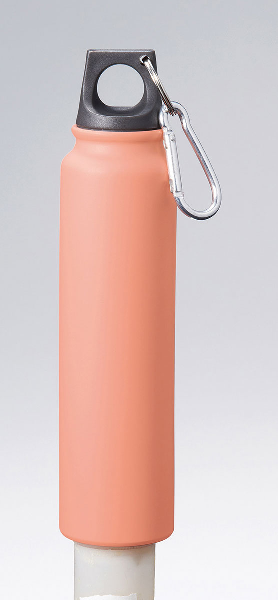アルミボトル ミニボトル 220ml 3色組 カラビナ付 水筒 保冷 保温 / 登山 釣り アウトドア キャンプ 通勤 通学 スポーツ ウォーキング