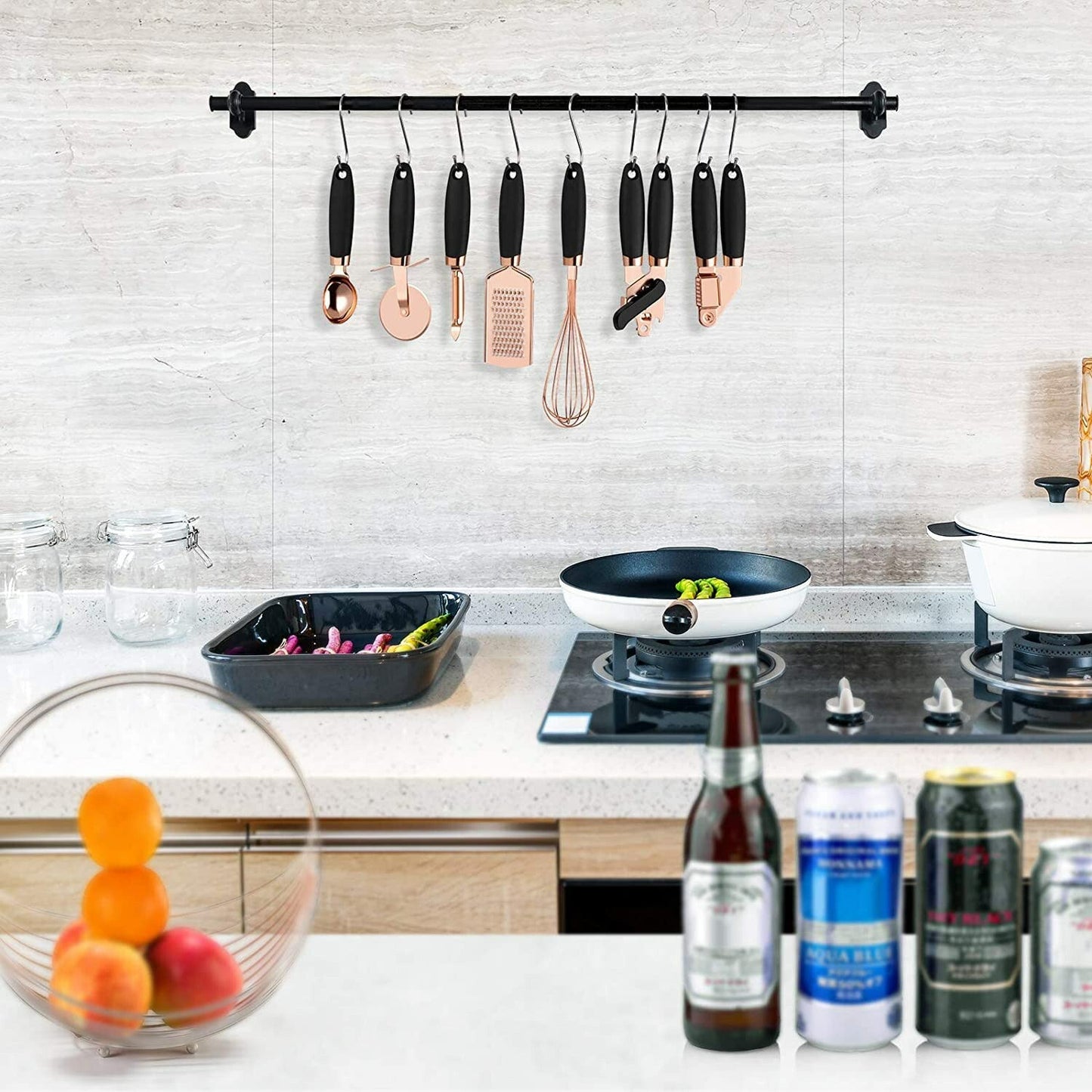 キッチングッズ 調理器具 キッチンツール ピザカッター 泡たて ピーラー アイスクリームスプーン おろし 缶切り にんにく潰し器 7点セット 洋食料理 安い お得