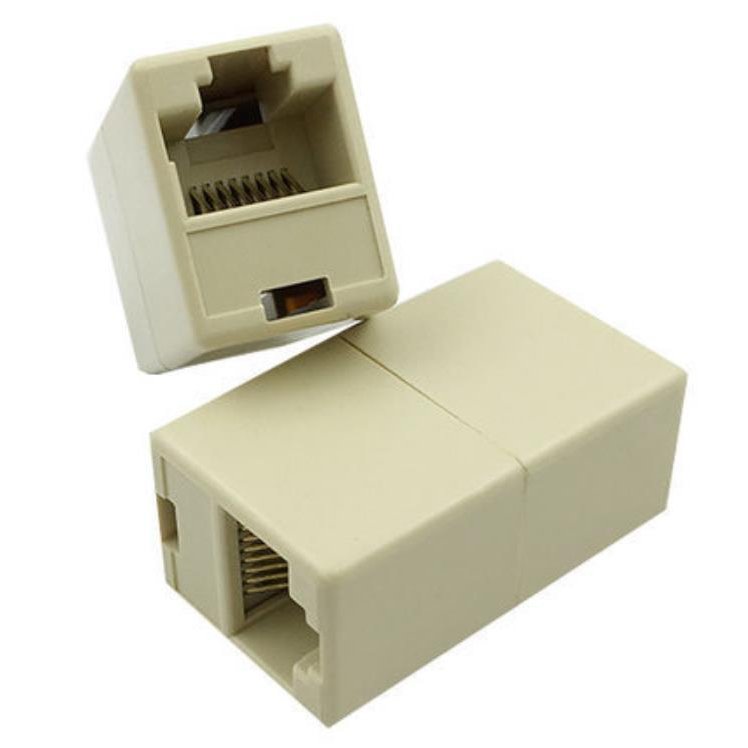 LANケーブルコネクタ 10個セット RJ45 延長 中継 アダプタ CAT6A対応 光回線対応 超高速通信 ルーター パソコン プリンター 防犯カメラ ネットワーク工事