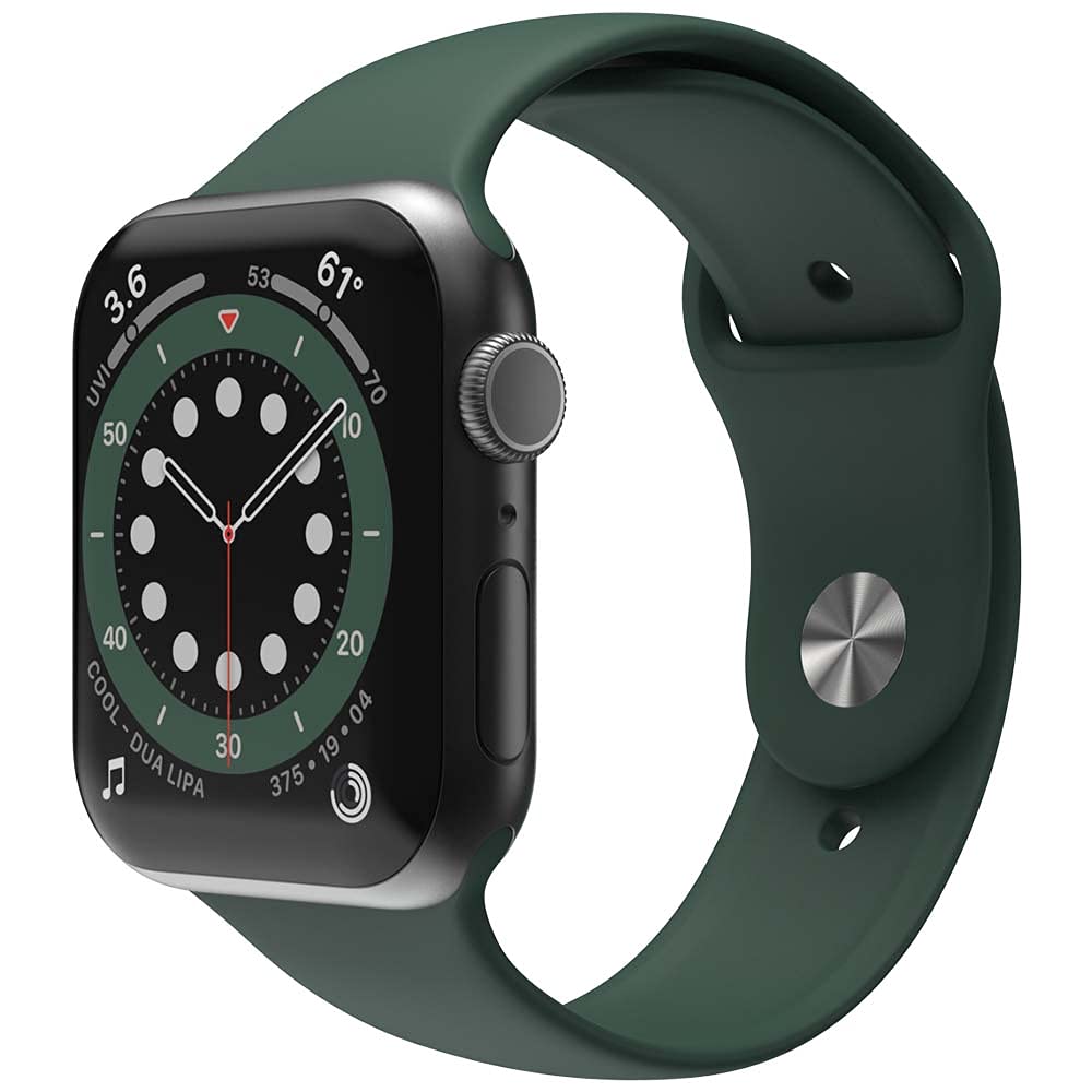 apple ブルー 38-41mm watch用 ベルト シリコン 1本 アップル ウォッチ バンド 女性 男性 防水 伸縮 ループ スポーツ ビジネス 学生 iWatch series7 6 5 4 3 2 1 SE対応