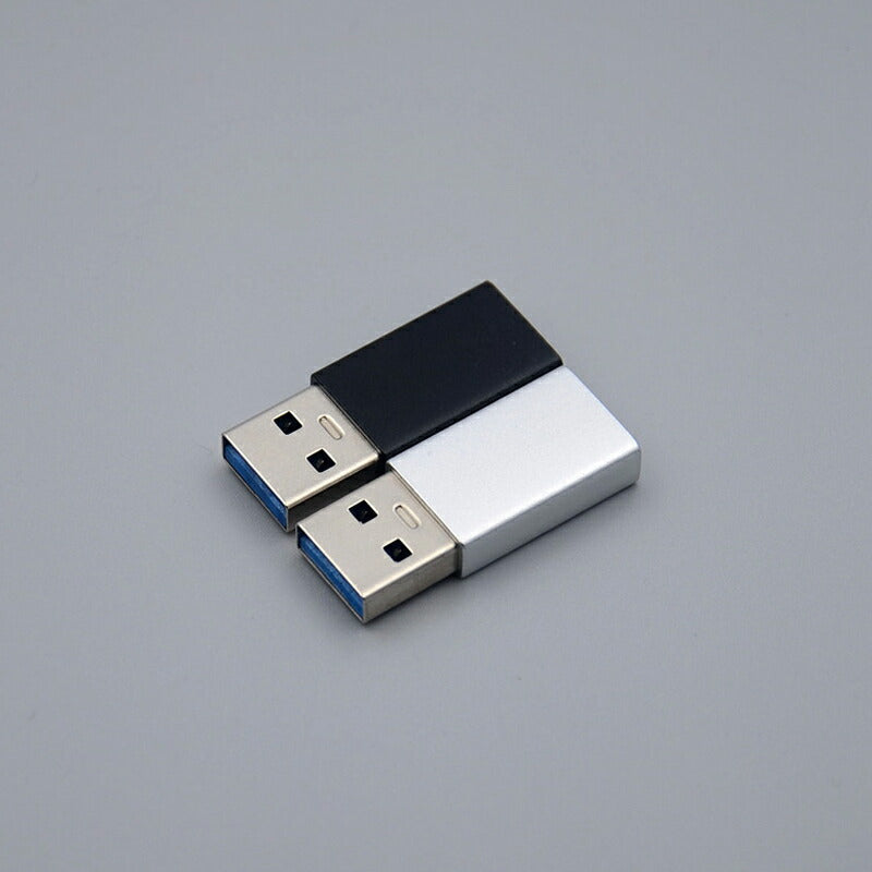 Type-C シルバー usb3.0変換アダプター データ転送 充電 従来のUSB充電器でiPhone12/12mini/12Pro/12Pro Maxを充電するための転換コネクタ 3A コンパクト