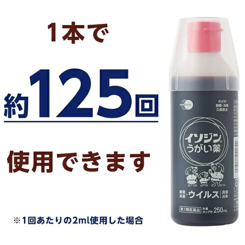 【第3類医薬品】イソジンうがい薬 250ml