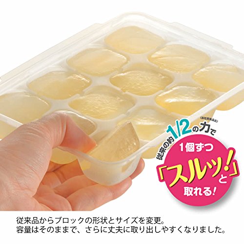 入荷後発送 離乳用品 リッチェル わけわけフリージング ブロックトレー R 15 12ブロック 15ml 2枚入