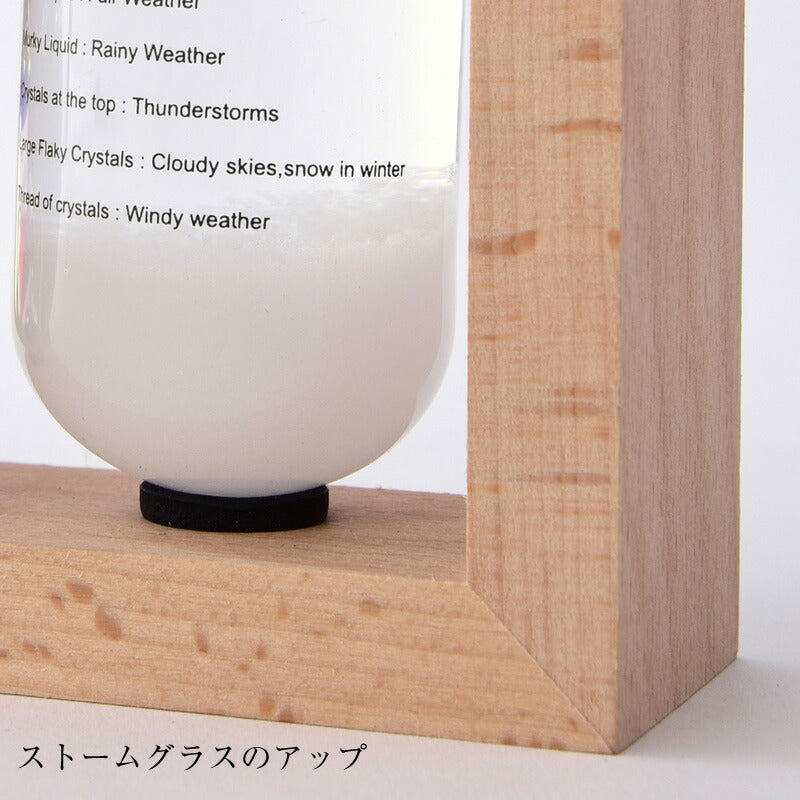 ファンサイエンス 温度計&ストームグラス 333-272 茶谷産業