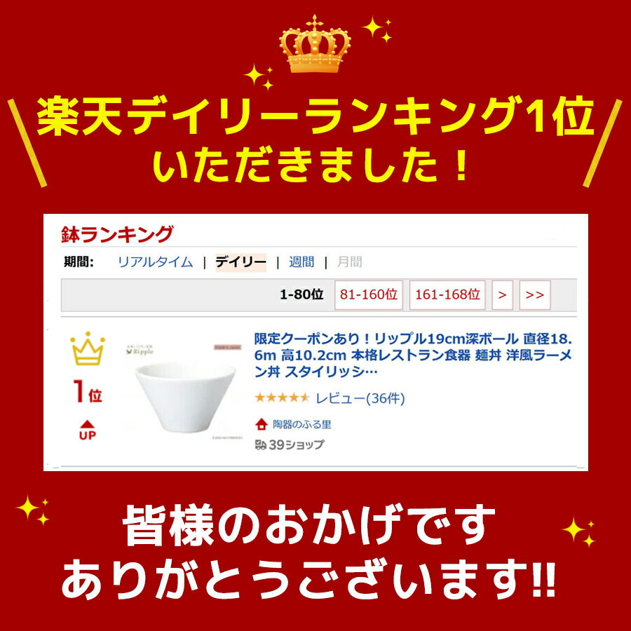 リップル19cm深ボール 直径18.6m 高10.2cm 本格レストラン食器 麺丼 洋風ラーメン丼 ラーメン丼 スタイリッシュ シンプル ホワイト ラーメン鉢 ホワイト 白い食器 和食器 洋食器 中華食器 ラーメン どんぶり おしゃれ 陶器のふる里 stockヤ