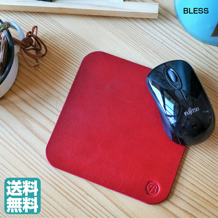 贈り物に★ギフト BLESS マウスパッド(5色展開)インテリア小物 革製品 小物 インテリア雑貨 ギフト 生活雑貨