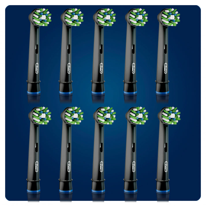Braun Oral-B 純正 ブラウン オーラルB マルチアクション BLACK 10本入り