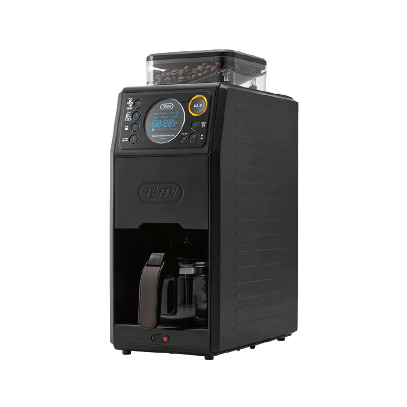 トフィー コーヒーメーカー Toffy 全自動ミル付カスタム ドリップコーヒーメーカー K-CM9-RB ミル付き 全自動 タイマー機能 アロマセレクト機能 保温 おしゃれ 1〜5杯 キッチン家電 おしゃれ レトロ家電 プレゼント