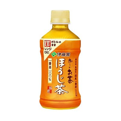 お~いお茶 ほうじ茶 電子レンジ対応 ホットPET 345ml×48本